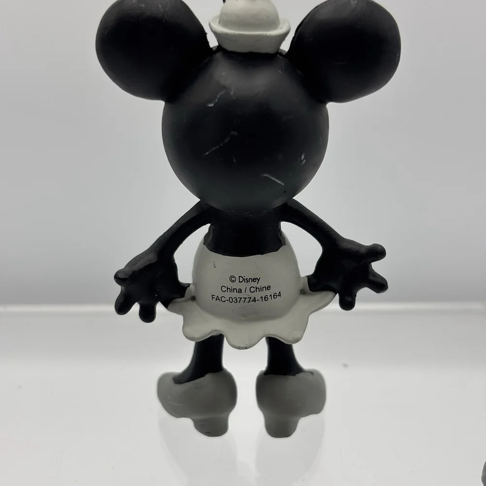 Disney Sketchbook Ornament Steamboat Mickey & Minnie 4pc Mini Set